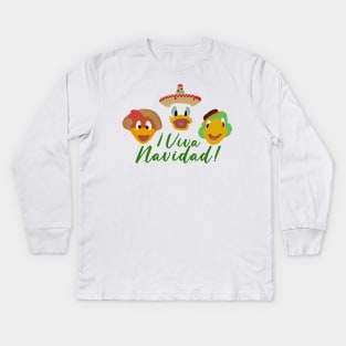 Viva Navidad! Kids Long Sleeve T-Shirt